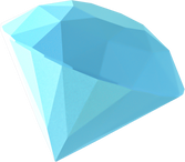 3D Floating Element Diamond